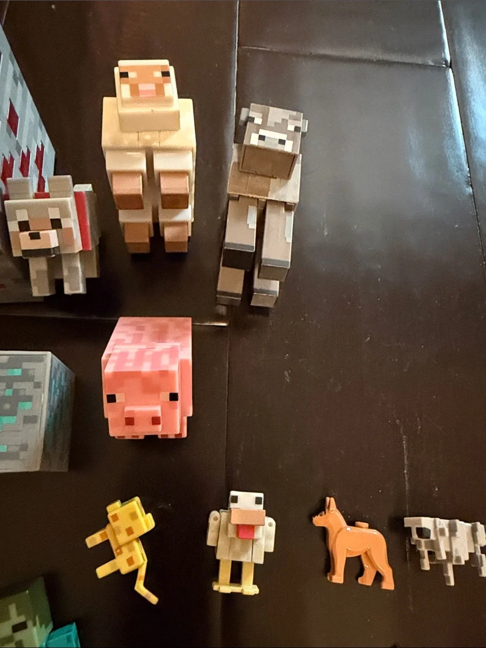 Minecraft Kids Toy Figures Set - Assorted Colors